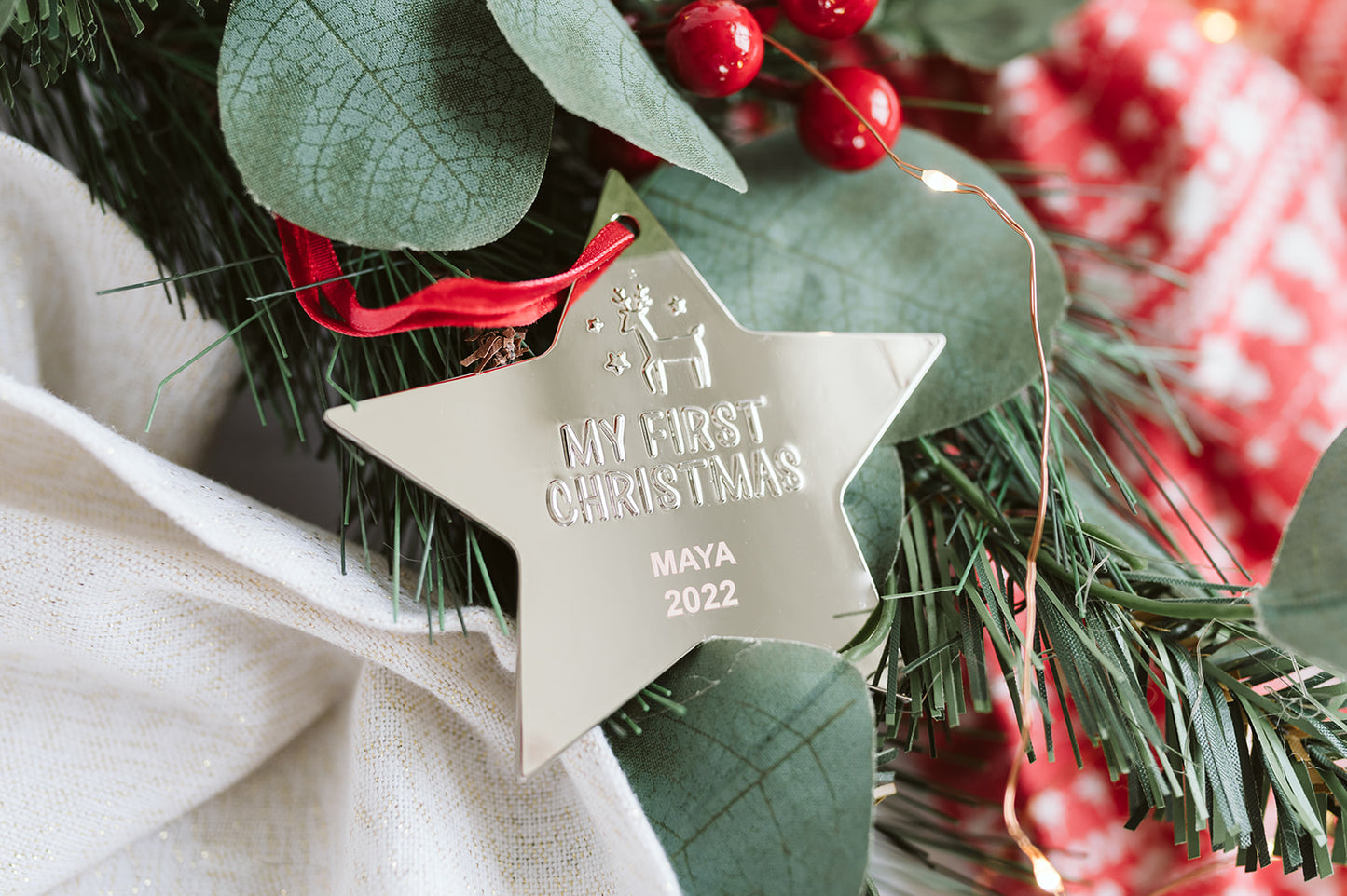 My First Christmas Decoration - Personalised